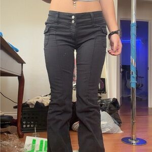 Brandy Melville Black Boot Cut Jeans🍪